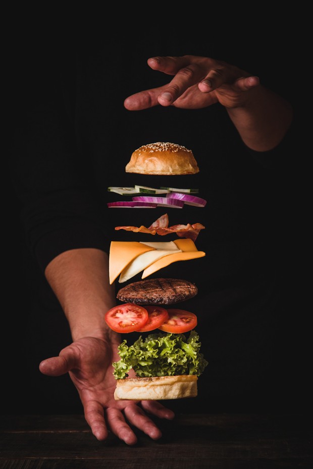 Burger composition